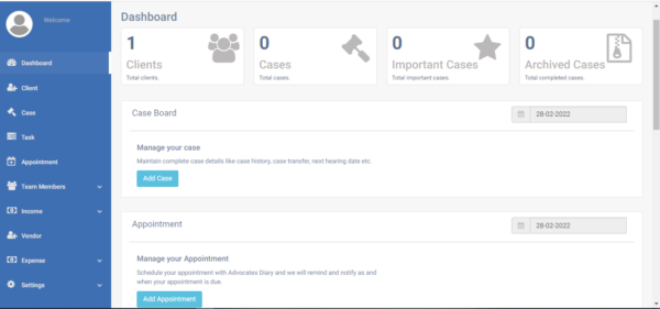 Lawyerify – Lawyer Case Management System - Image 2